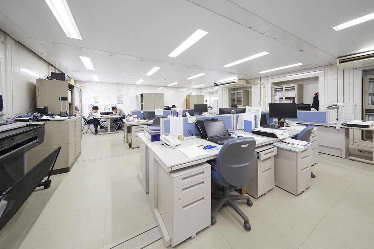 建設現場事務所｜ユニットハウス・プレハブ・コンテナハウスの三協